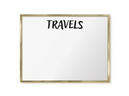 Magnetic Board Travels For The Living Room Espelharte (80x60 Cm)