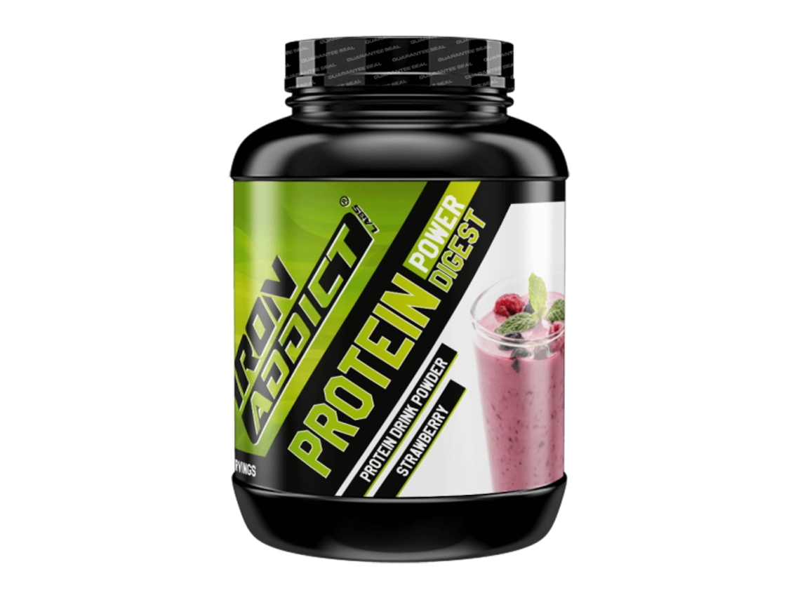 Protein Power Digest - 2kg Morango Da Iron Addict Labs