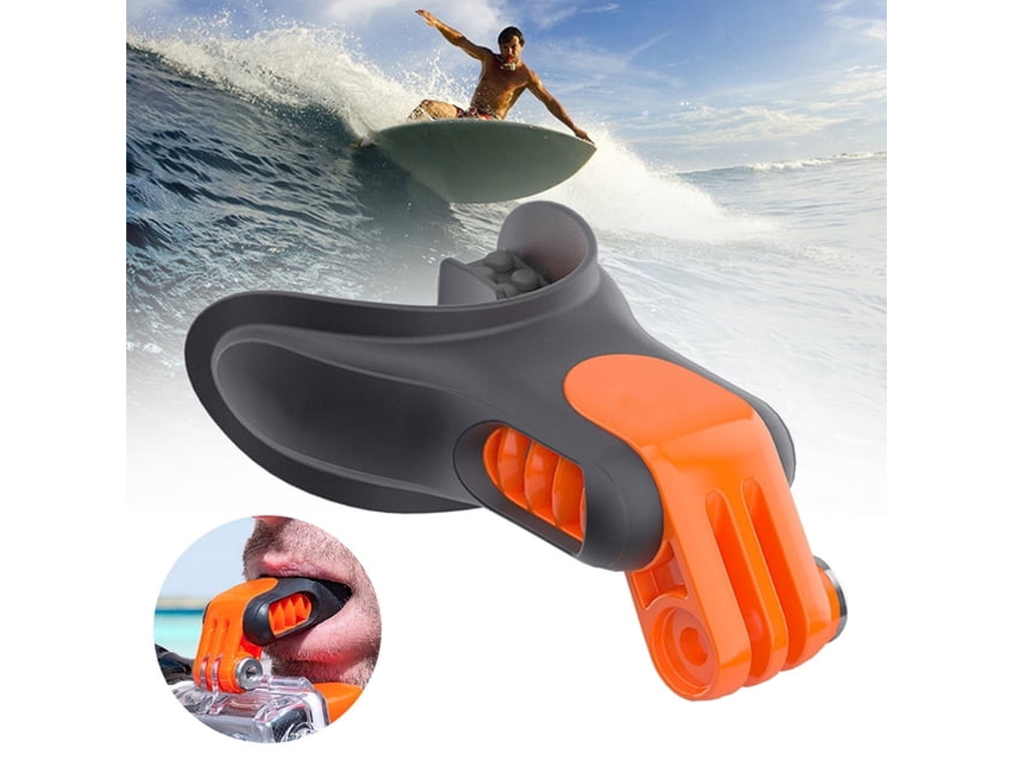 Acessórios Para Câmera Flutuante Portátil Snowboard, Conjunto De Suporte Bucal Surfe Gopro Hero 7 6 5-aquaforge