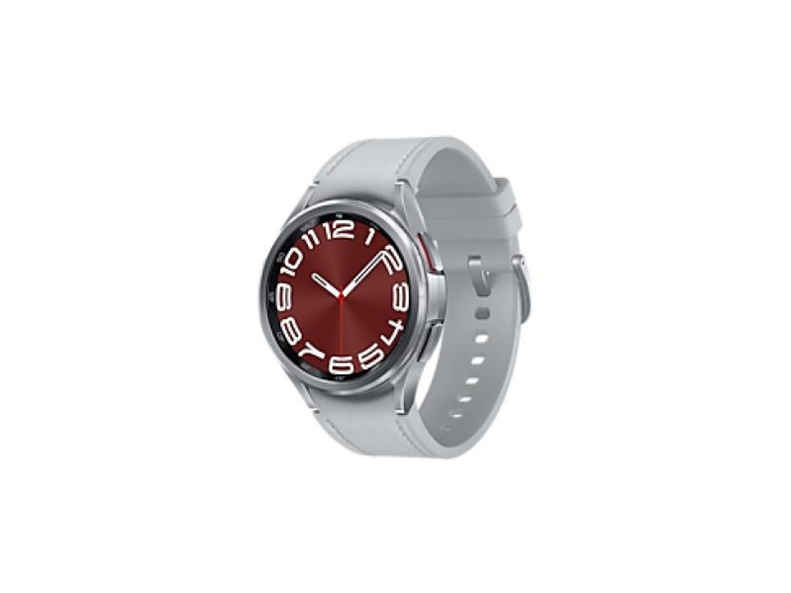 Galaxy Watch 6 Sm-R955F Clássico Lte 43Mm 4G Prata SAMSUNG