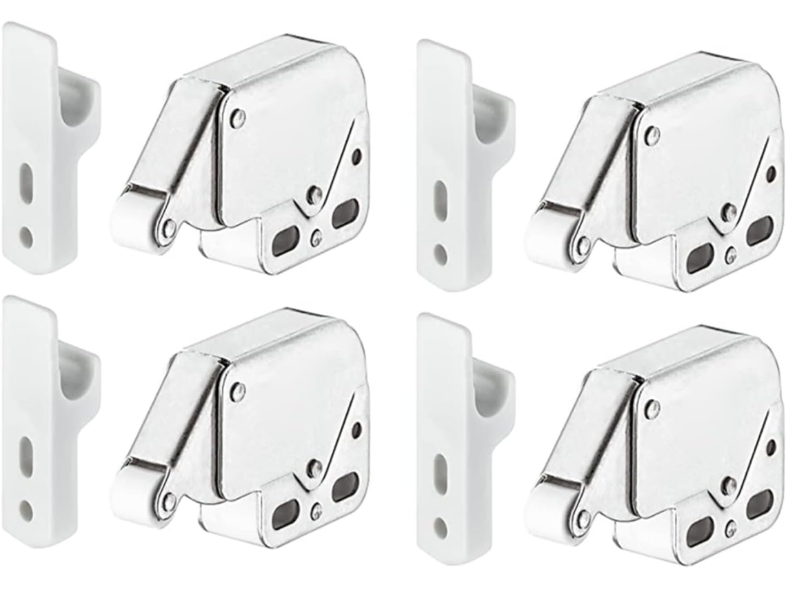 Fecho De Pressão Com Mola, Para Mini Pressão, Porta Armário Móveis