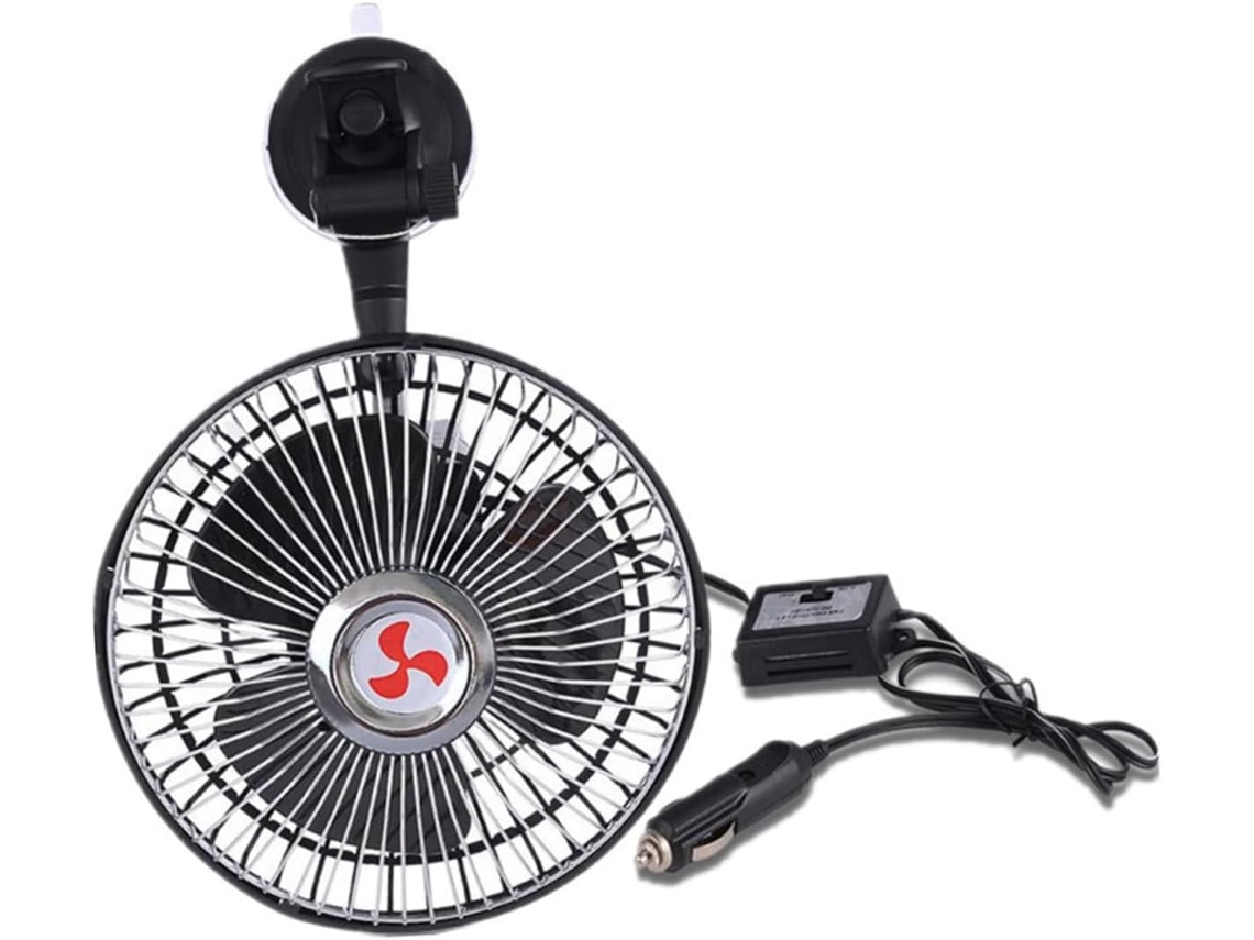 Ventilador Holibanna Com Ventosa, Ventilador Para Painel De Carro, Acessório Portátil E Fácil De Instalar