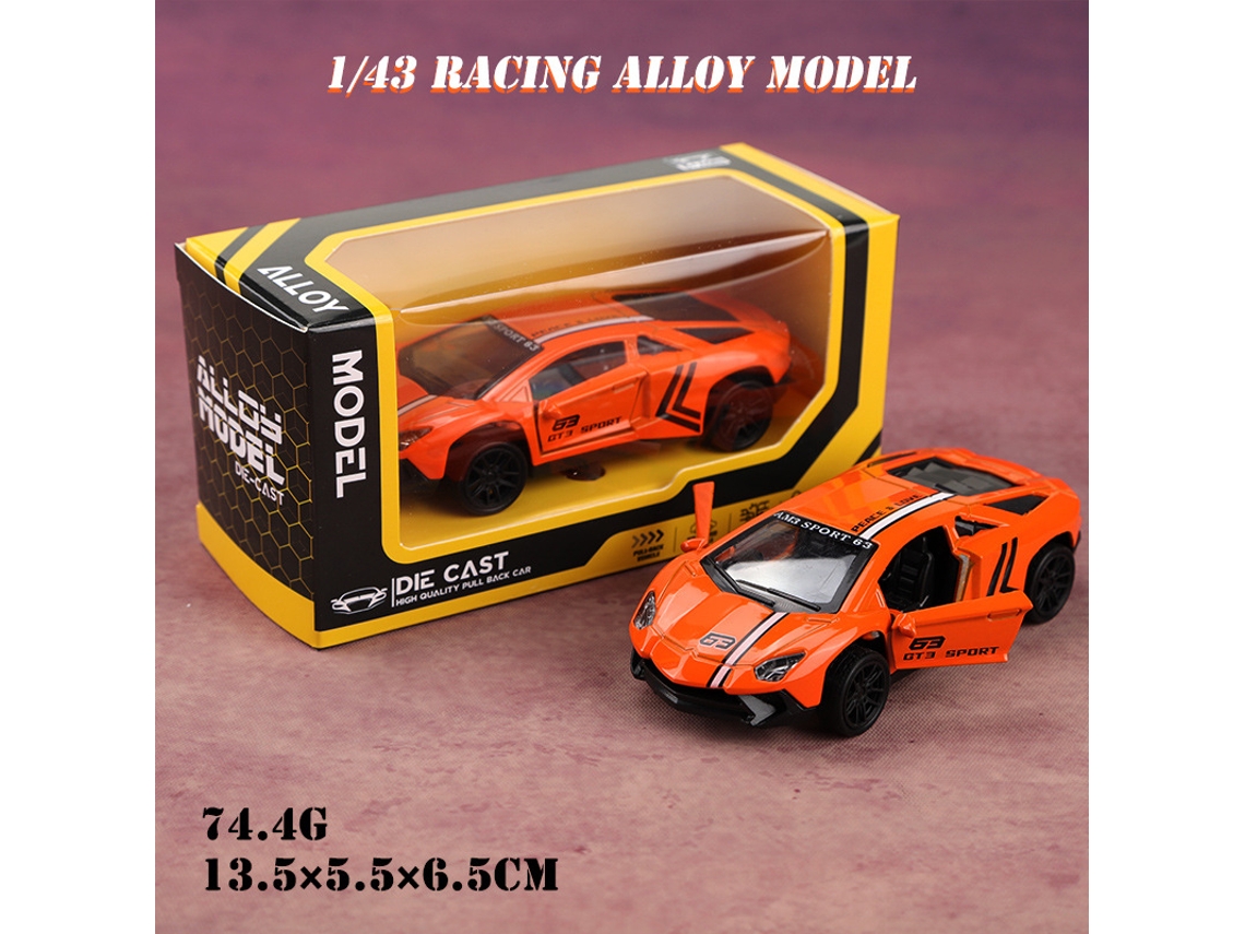 Miniaturas de Carros Fundidos em Metal, Carros de Brinquedo para Crianças MDUG