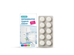 Tabletas Eficazes Limpeza Profunda Geladeira