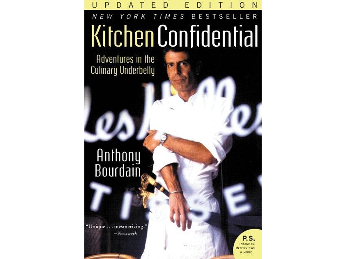 Livro Kitchen Confidential Updated Ed de Anthony Bourdain (Espanhol)