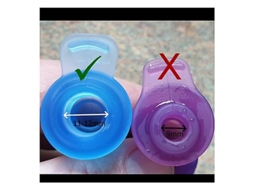Bicos de substituição Camelbak Eddy para mamadeiras com 2 canudos Brilvibera (pacote com 4)