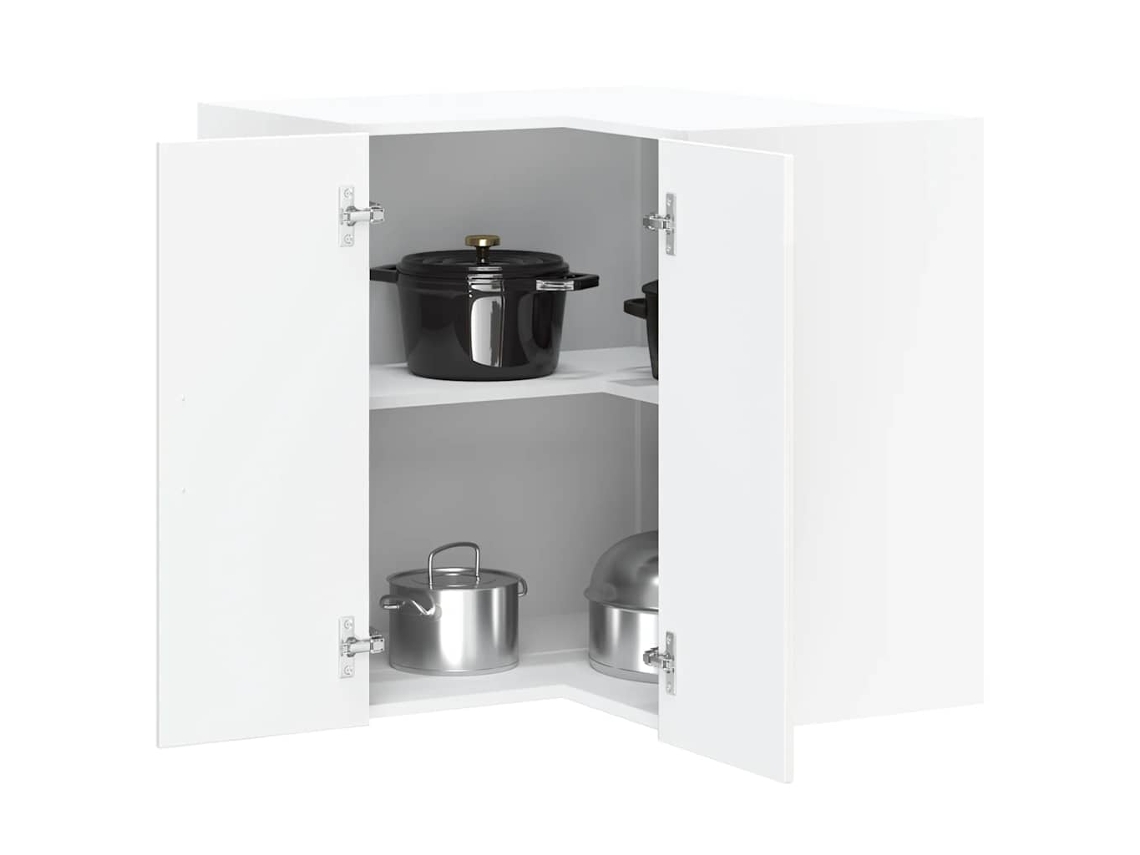 Vidaxl Cozinha Armário De Canto De Parede Lucca Derivados De Madeira
