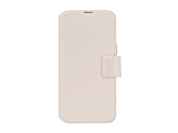 Capa Fólio Magsafe Concha Amovível para iPhone 16 Pro DECODED com Porta-Cartões Bege