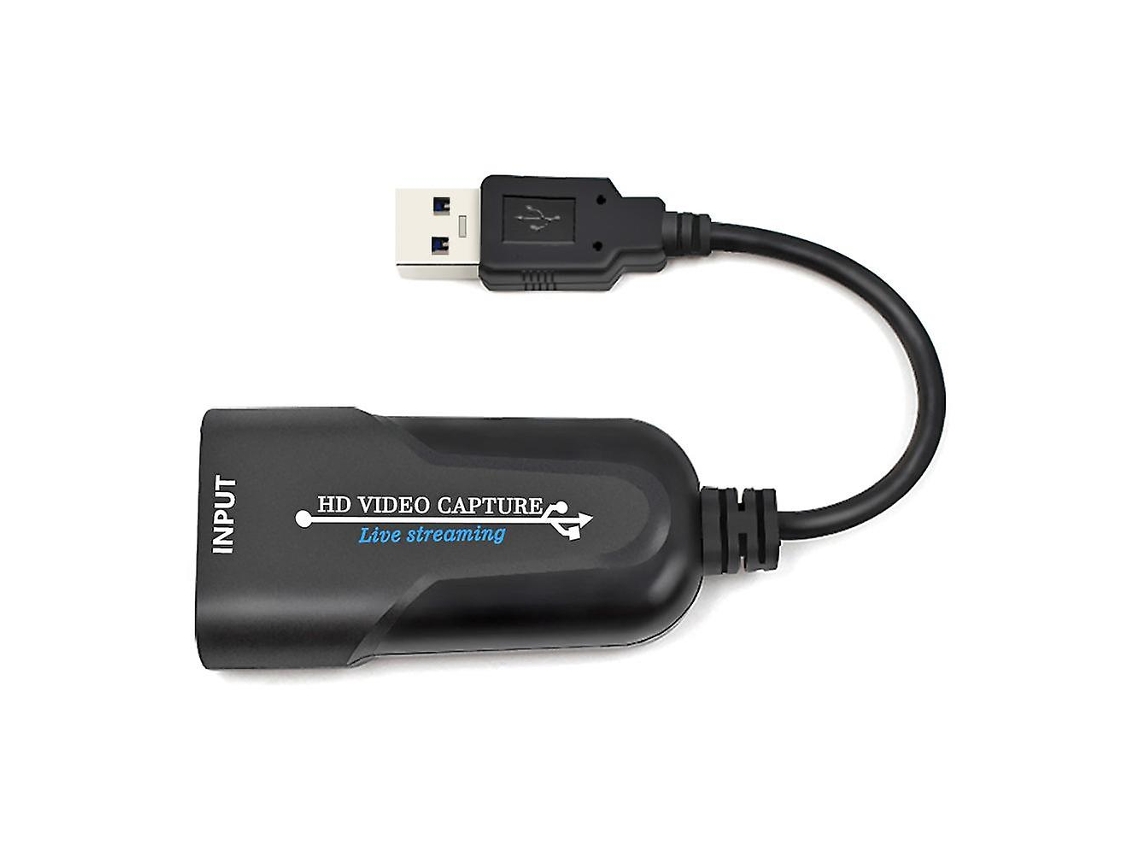 Placas de captura de vídeo USB 3.0 compatíveis com HDMI. Acessórios para TV doméstica, streaming de jogos e celulares. Brilvibera