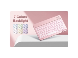 Teclado Único Elegante Com Retroiluminação Rosa, Compatível Com Os Modelos Honor X8a/x9 De 11 Polegadas. Yunzii