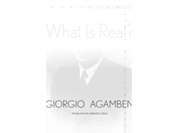 Livro What Is Real? de Giorgio Agamben (Inglês)