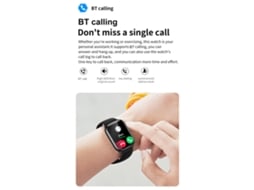 Pulseira Inteligente EOOCOO com tela TFT de 1,92 polegadas, à prova d'água IP67