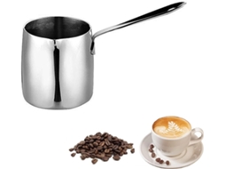 Caldeira Cafe Turco Aco Inox, para Aquecer Leite, Derreter Manteiga e Cha Chocolate ZYBLSSBB