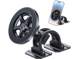 Suporte Magnético Universal Para Celular Com Rotação De 360° Para Carro