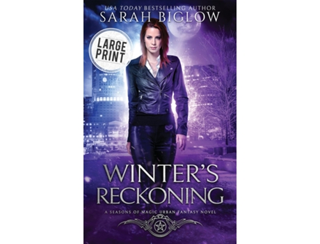 Livro Winters Reckoning A Large Print Chosen One Urban Fantasy de Sarah Biglow (Inglês)