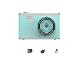Câmara Digital Tela Ips De 2,4 Polegadas, Foco Automático (cartão Verde De 32 Gb) Cuich