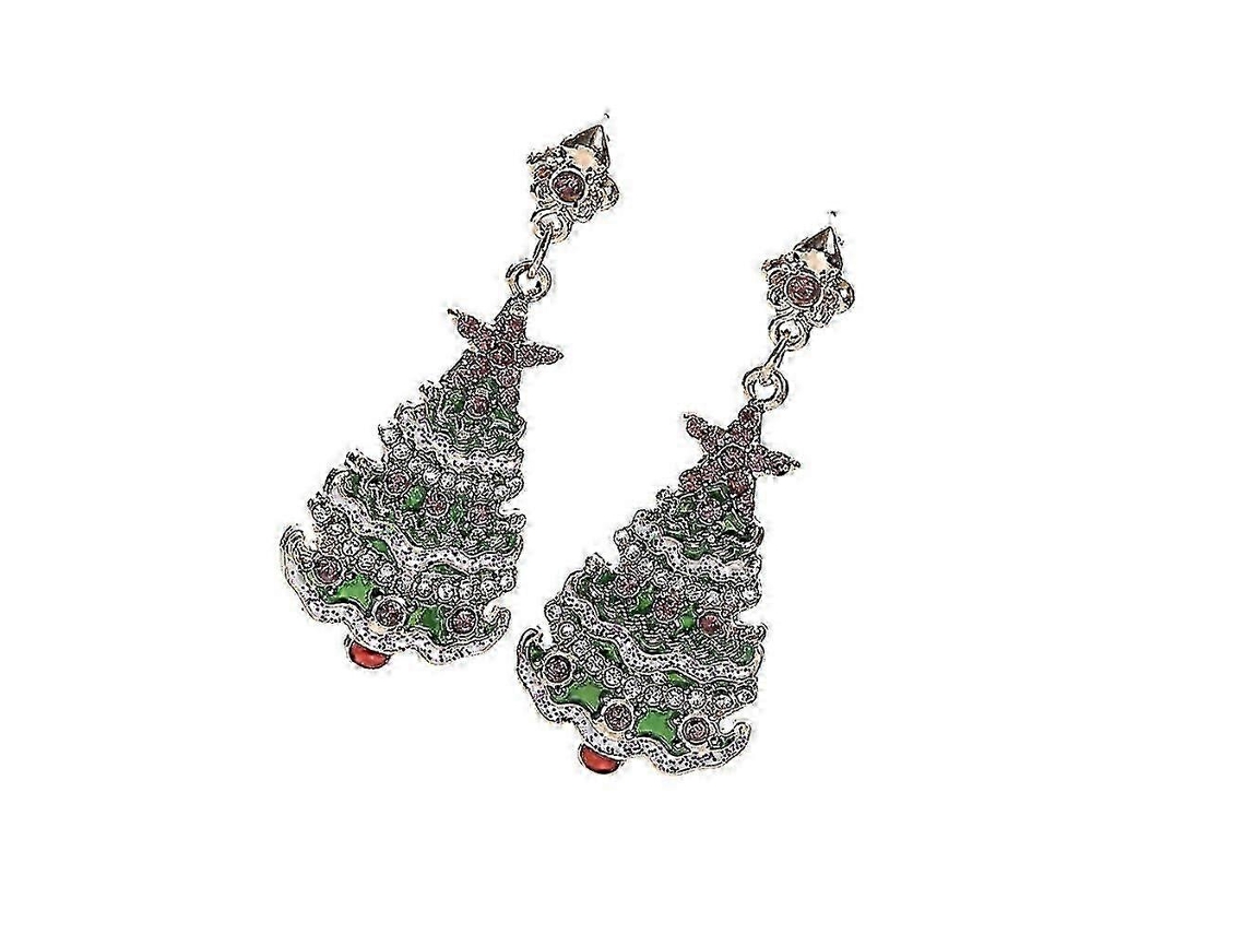 Brincos De Árvore De Natal, Ear Stud, Para Mulheres, Presente, 1 Par