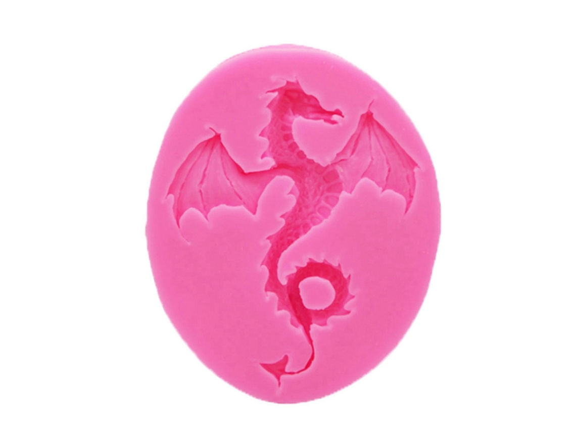 Molde De Silicone Para Decoração De Bolos, Doces E Sorvetes Com Estampa De Escamas De Peixe De Dinossauro Da Style3dinosaur. Ideal Para Confeitaria, C
