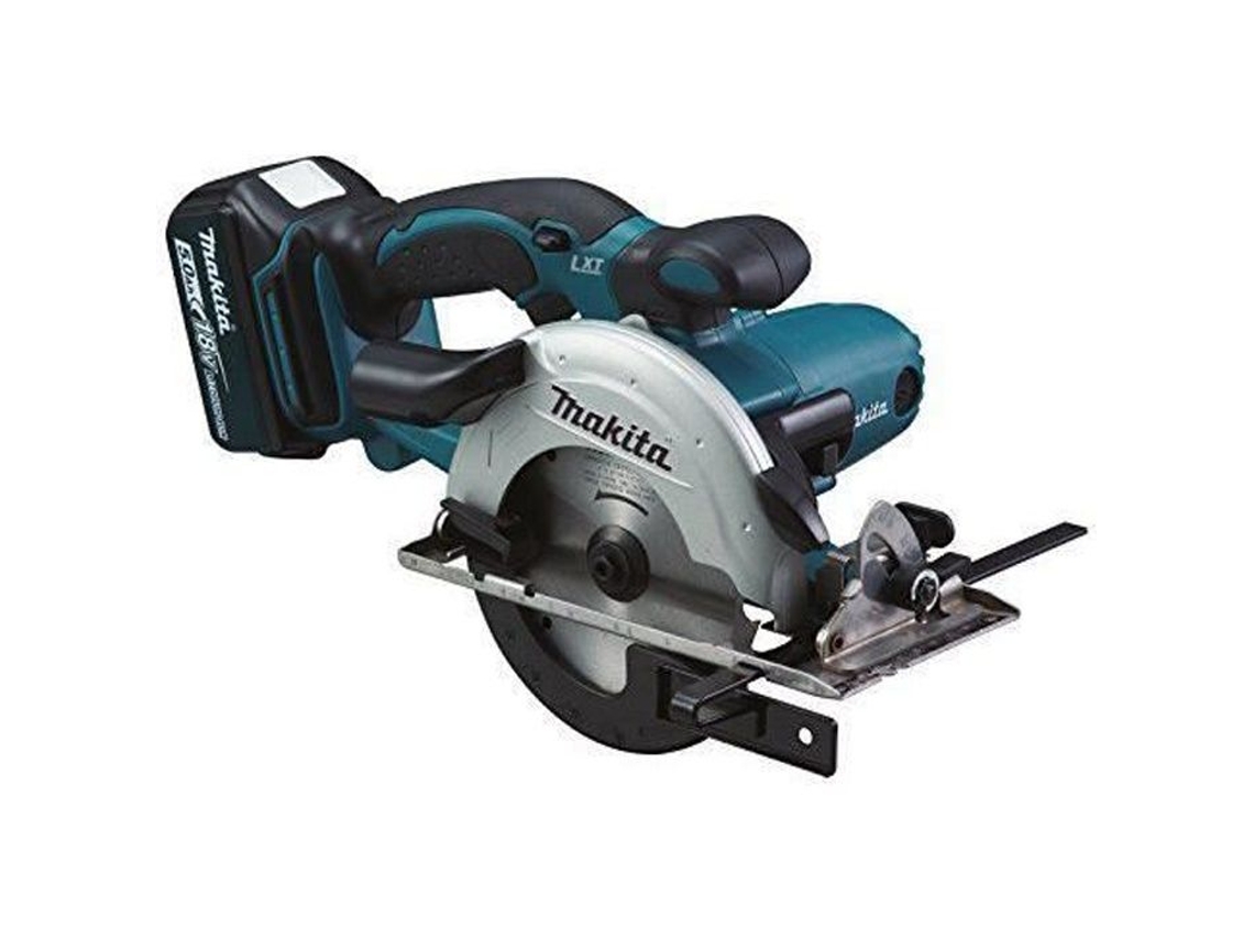 Serra Circular Sem Fio MAKITA 18V/5Ah em Caixa Makpac com 2 Baterias e 1 Carregador 51Mm Dss501Rtj