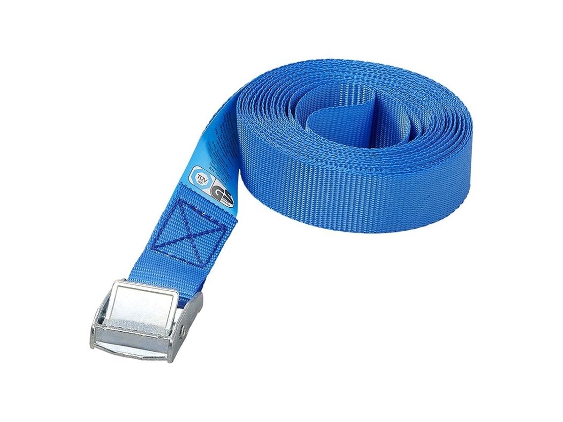 Gravata Azul Com Fecho De Pressão 5 Metros