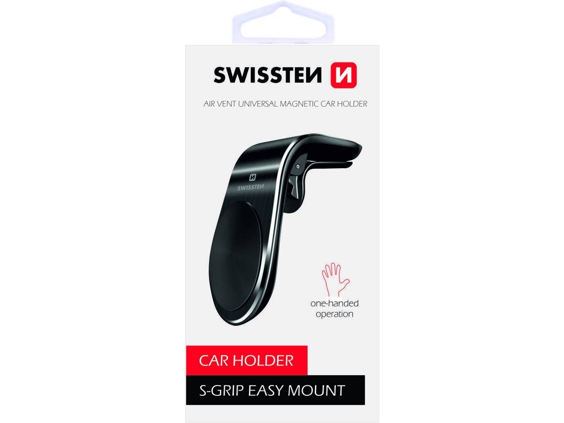 Suporte Auto SWISSTEN Easy Mount (Preto)