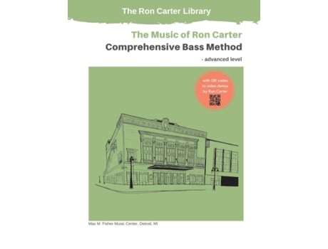 Livro Ron Carter's Comprehensive Bass Method Ron Carter (Inglês)