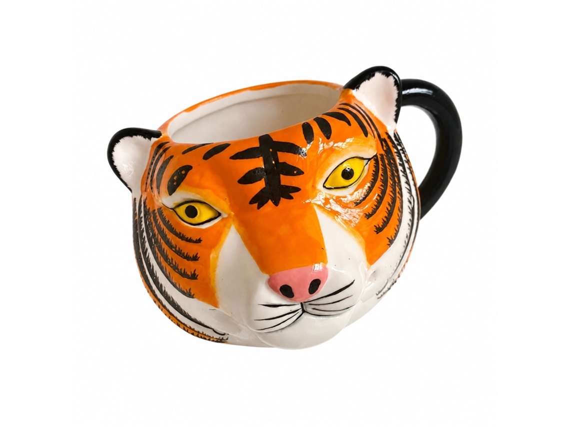 Caneca De Aço Inoxidável, Modelo Tiger, 475 Ml