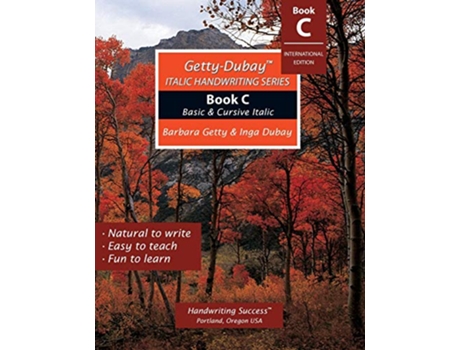 Livro GettyDubay Italic Handwriting Series Book C de Barbara Getty e Inga Dubay (Inglês)