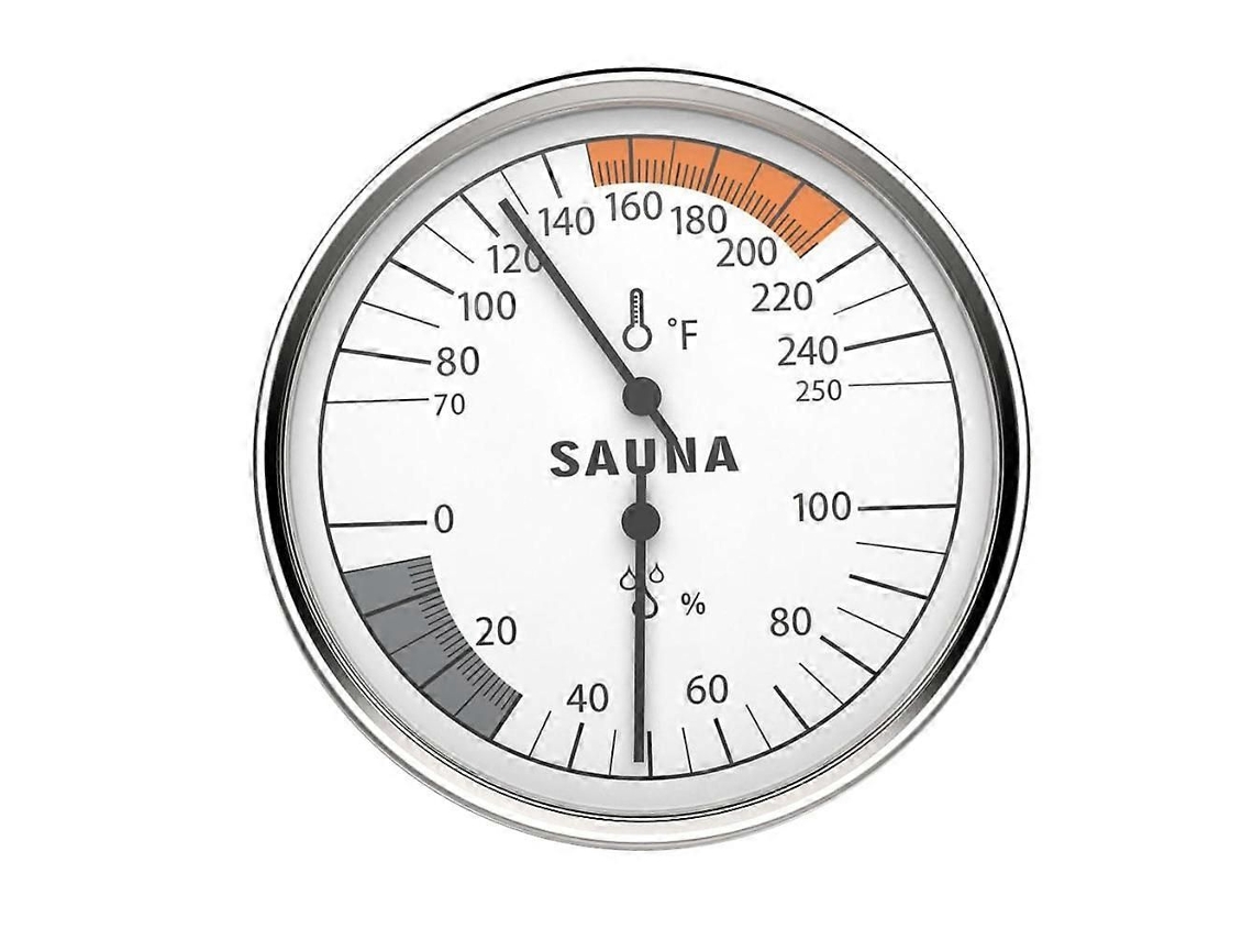 Termômetro E Higrômetro 2 Em 1 Para Sauna (fahrenheit)