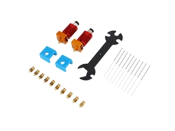 Kit De Limpeza De Bico De Extruder Hotend Com Agulha Mk8 Chave 5 Em 1 Para Ender 3 Pro V2