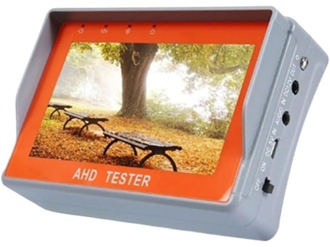 Testador de Videovigilância Compatível com Câmeras Ip Iv8w 4k de 5 Polegadas Ahd Cvi Tvi Cvbs. SFUSHOS