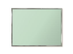 Magnetic Glass Board Turquoise For The Hall Espelharte (80x60 Cm)