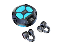 Fones De Ouvido Sem Fio De Condução Óssea Com Anc, Visor Digital Led E Luz De Respiração, Controle Bluetooth 5.0. Ly Ebike