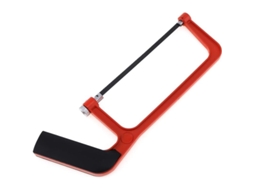 Conjunto de serra de fio de 150 mm e caixa de esquadria ajustável com ângulos de 45°/90° em aço leve vermelho