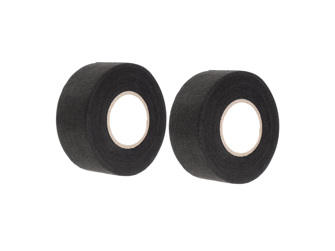 Fita Isolante De 32mm Para Cabos, 2 Rolos Para Automóveis, Fita Térmica De Tecido Para Revestimento Elétrico