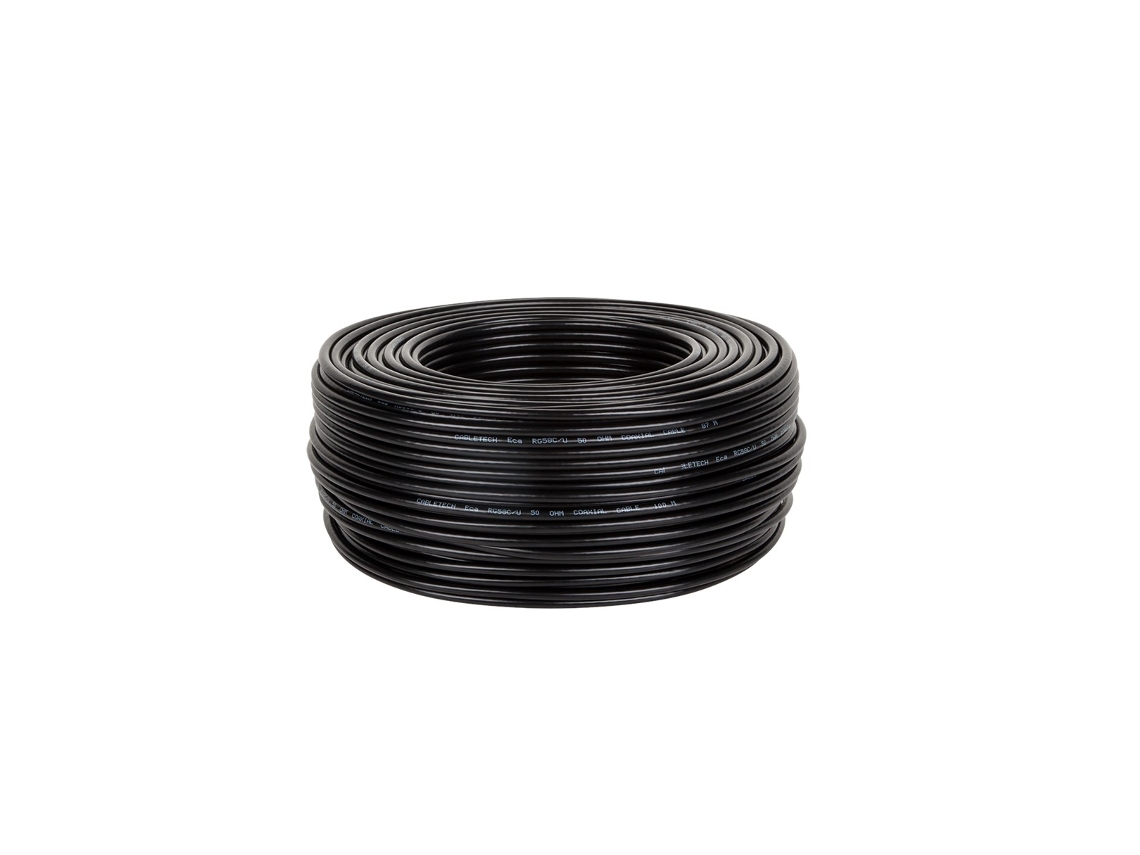 Cabo Coaxial Rg 58u 50 Ohm Cabletech