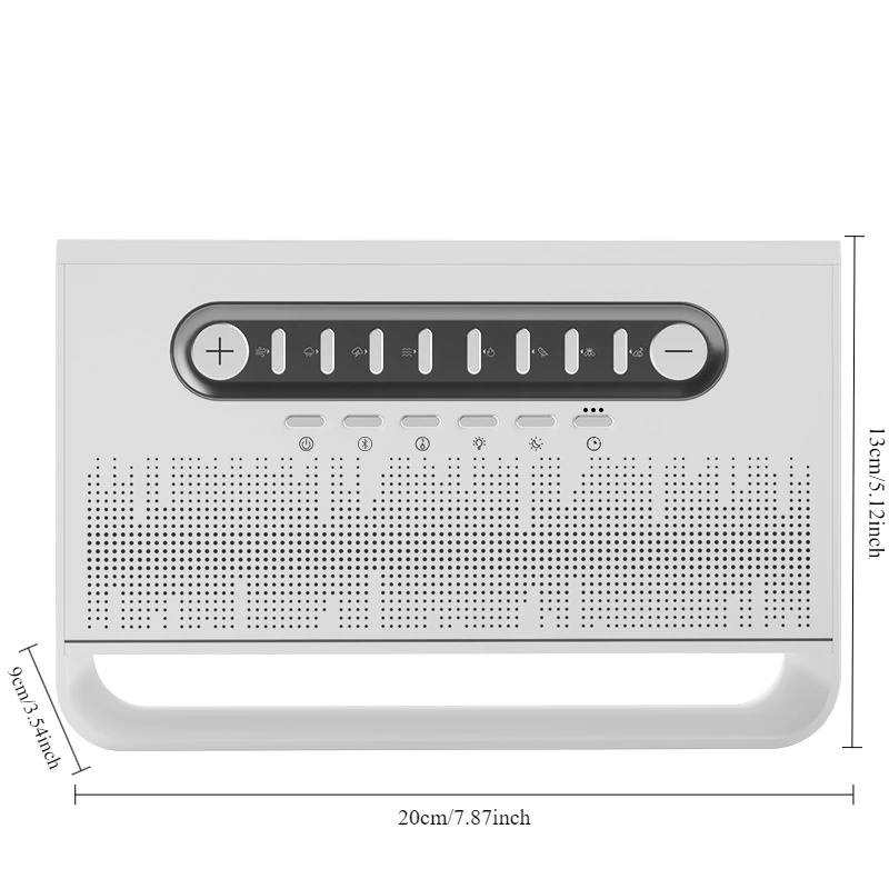 (branco A) Alto-falante Bluetooth 3 Em 1, Luz Noturna Para Auxiliar No Sono, Umidificador