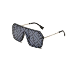 2026 óculos de Sol de Tendência de Moldura Grande Letra Personalidade Lentes Polarizadas Anti uva/uvb Unisex