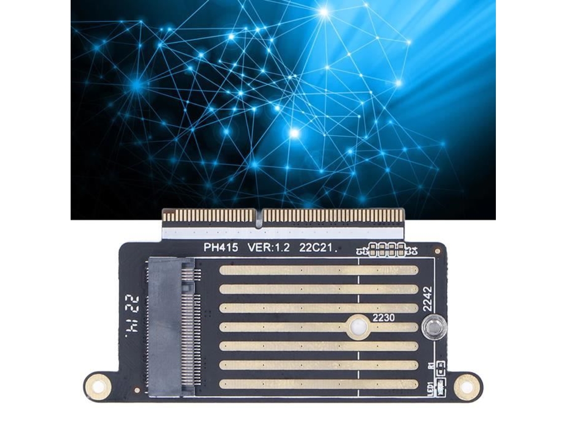 HURRISE M.2 Nvme Riser Card M.2 Nvme Ssd Conversion Adapter Computer Ssd Conversion Card Hardware Box