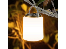 Lanterna De Acampamento Recarregável, Lâmpada De Acampamento Led Recarregável, Luz Branca Quente De 3000k, Brilho Ajustável Olysi Shop