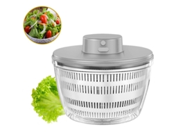 Centrífuga E Secadora De Salada Automática Sem Fio Usb 4000 Ml Para Frutas Vegetais. Tigela Servir. Secagem Rápida. Utensílios Cozinha Em Cores Moder