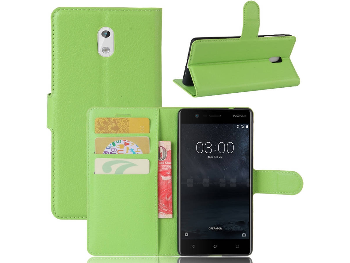 Capa Nokia 3 Flip Verde