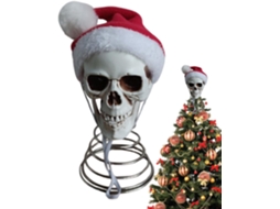 Enfeite De Topo De Árvore De Natal, Acessório Para Festa De Halloween, 12,7 Cm |