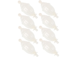 Conjunto De 8 Peças Acessórios Plástico Para Mosquiteiro, Incluindo Tampas Para As Extremidades Da Haste, Decoração Para