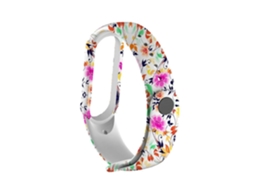 Pulseira De Tpu Para Xiaomi Mi Band 5 (pavão)