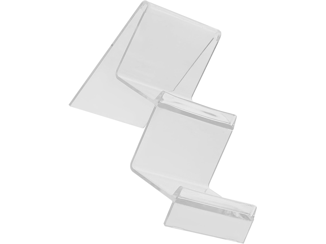 Suporte Transparente Em Acrílico Para Bolsas, Com Estrutura Multicamadas E Design Escalonado Para Otimização De Espaço