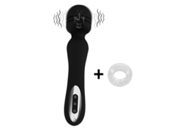 Vibrador Doble Cabeza Calentador Juguete Sexual Para Mujeres Masaje