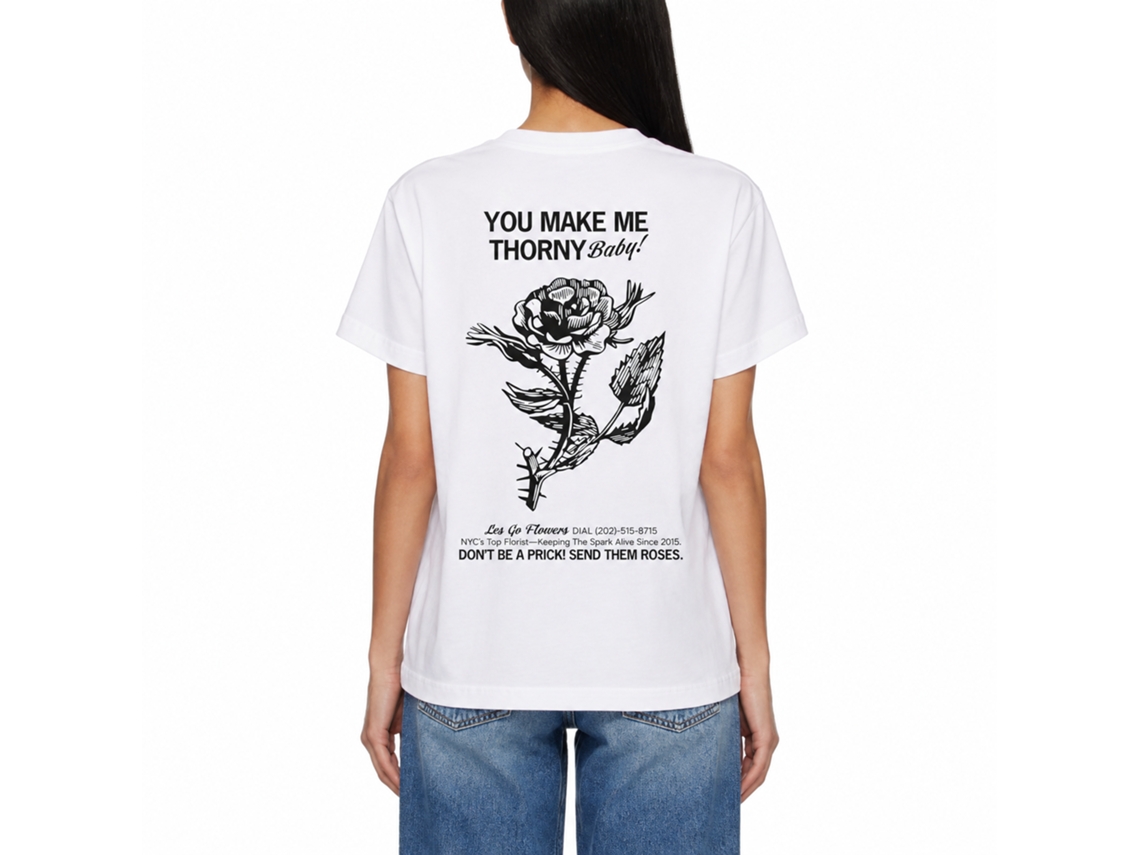 Rockinstone Baby You Make Me Thorny Laura T-shirt Unique Designer Style