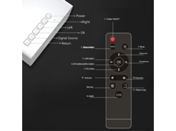 Projetor Portátil LAXISCREED Home Theater Inteligente