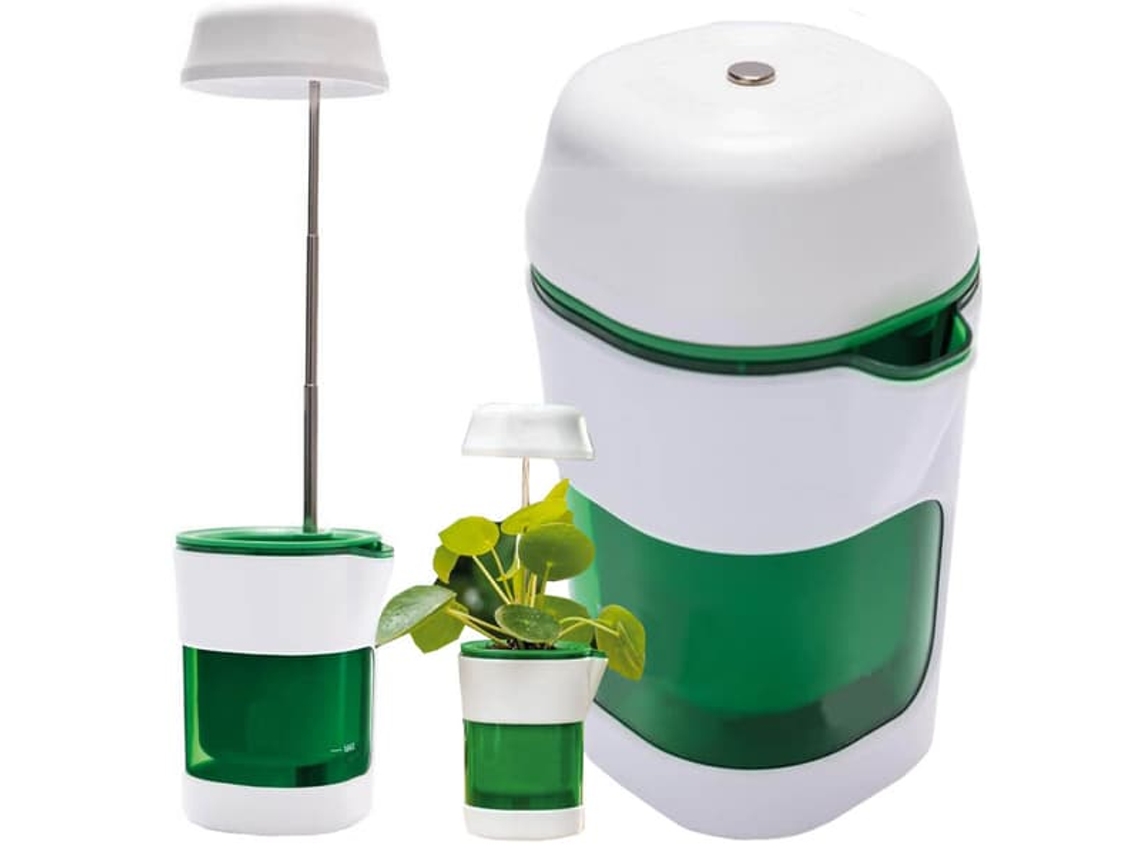 Lâmpada Led Para Cultivo Com Vaso Autoirrigável para Iluminação De Espectro Completo Para Plantas_qq Aquaforge